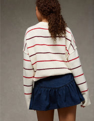 AE High-Waisted Pleated Mini Skirt