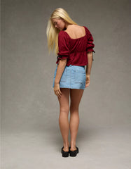 AE Stretch Low-Rise Mini Skort