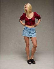 AE Stretch Low-Rise Mini Skort