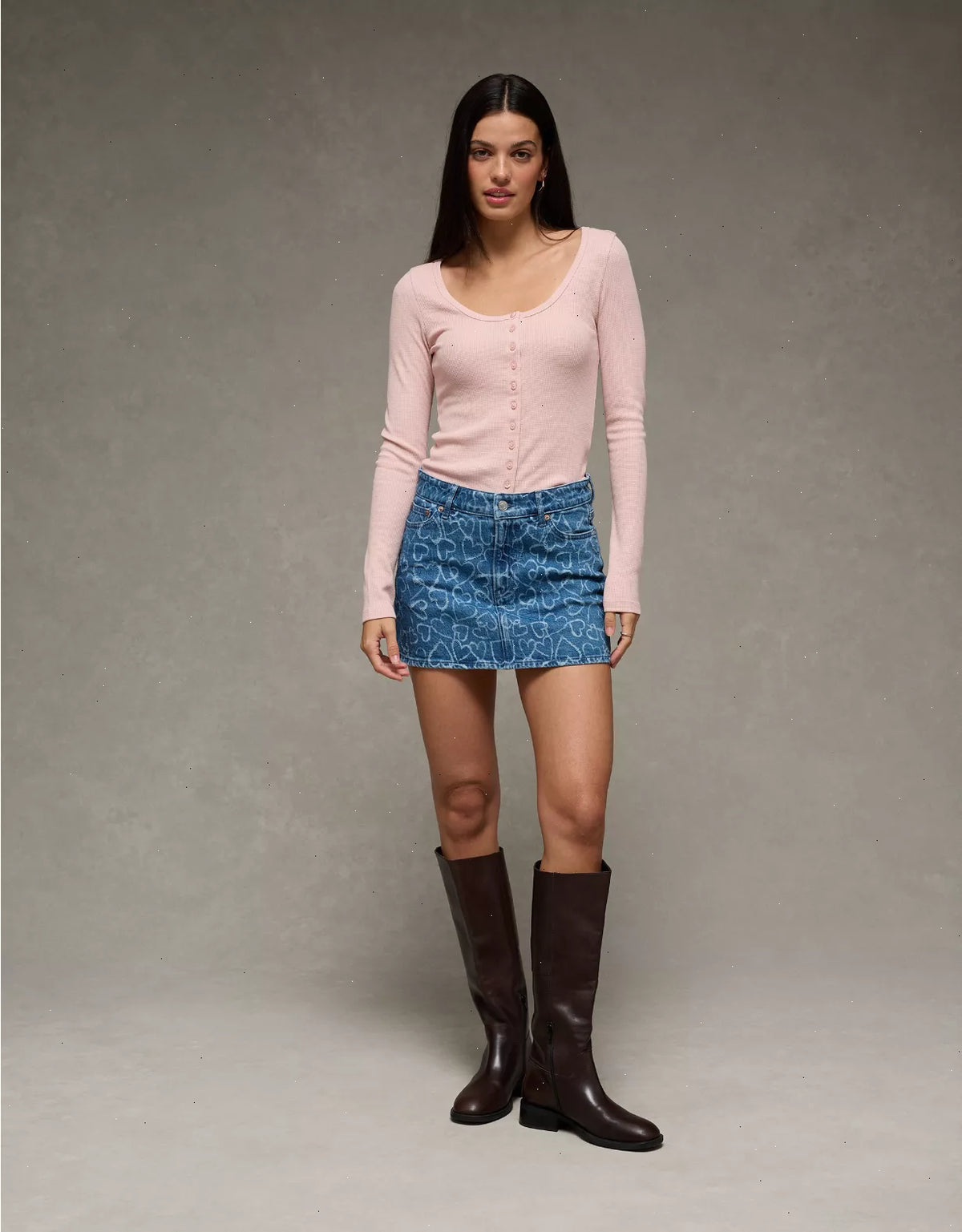 AE High-Waisted Mini Skirt